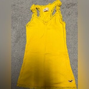 Hollister Sunflower Lace Tank